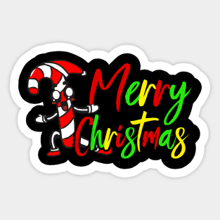 CANDY CANE Sticker